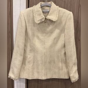 Elegant Cream Women's Jacket